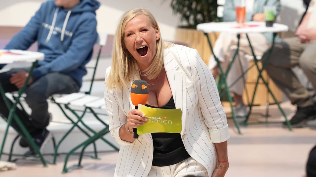 Trotz Kritik im Internet an Andrea Kiewel setzt das ZDF auf die Zukunft des "Fernsehgarten".