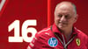 Der Vertrag von Ferrari-Teamchef Frederic Vasseur wird um mehrere Jahre verlängert.