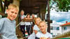 Im BFZ in Wolmirstedt kommen Kinder und Jugendliche wie Bennett (von links), Julie, Johanna, Helena, Stella und Lee-Ann aus ganz Sachsen-Anhalt zusammen. Nun soll das bald Geschichte sein, denn die Einrichtung soll schließen - und damit auch die traditionellen Ferienlager.