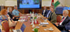 Die Mienen verraten es. Das Thema „Kommunale Wärmeplanung“, das beim Besuch von Energieminister Armin Willingmann  (SPD, rechts) im Fokus stand, ist ein schwieriges und wird die Hansestadt Gardelegen (links Bürgermeisterin Mandy Schumacher) noch lange beschäftigen. 
