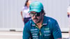 Fernando Alonso muss um seinen Rekordstart in Ungarn bangen.