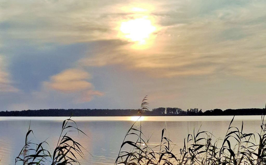Romantischer Augenblick am Arendsee.