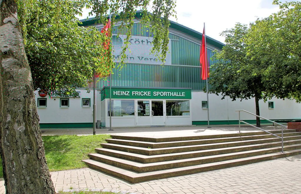 Die Heinz-Fricke-Sporthalle wurde hergerichtet für das sportliche Highlight des Jahres: den Tag des Handballs zum 40. Vereinsjubiläum.