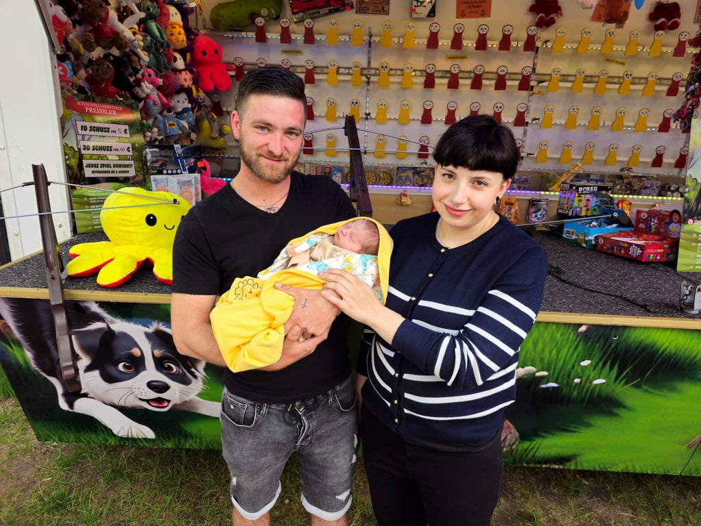In Scarlets Geburtsurkunde wird Magdeburg stehen, doch für Michelle und Renee Preißler ist ihre fünf Tage (am 2. August) alte Tochter eine Zerbsterin.