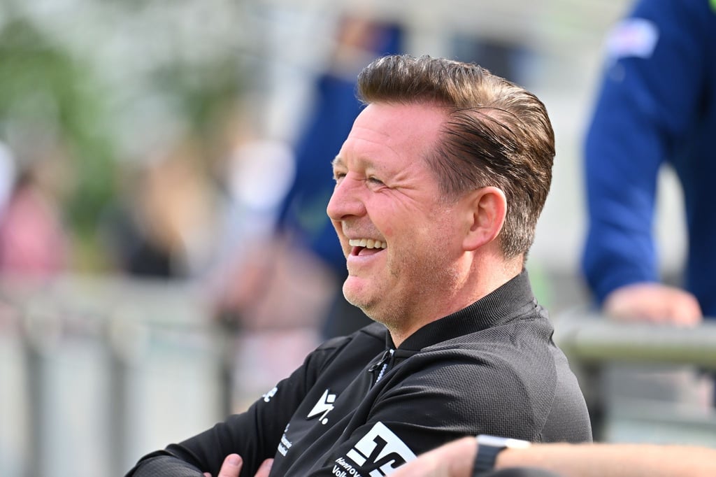 Der neue 96-Coach Christian Titz freute sich auf die neue Saison.