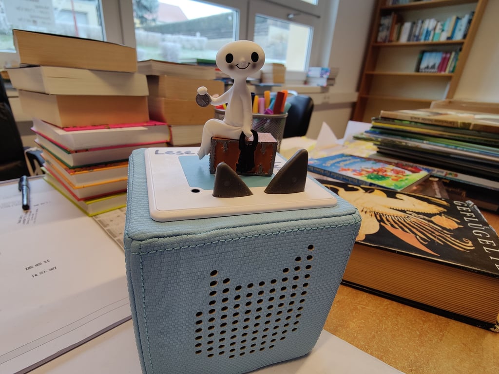 Für die Kinderbibliothek in Harzgerode werden Kinderbücher und Toniefiguren gesucht. Tonieboxen und -figuren gibt es dort seit dem vergangenen Jahr.
