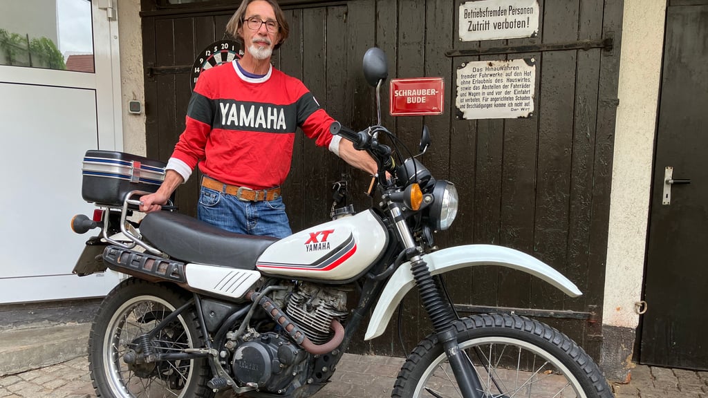 Mit seiner Yamaha, Baujahr 1983, war Ralf Woyack in den vergangenen Wochen unter anderem auf den Alpenpässen in Österreich unterwegs.