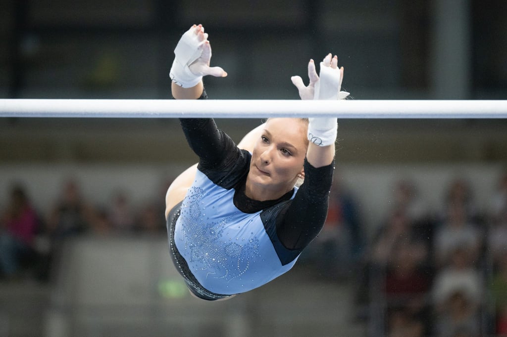 Konzentriert zum Titel: Karina Schönmaier.