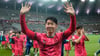 Heung-Min Son genießt bei den Spurs-Fans Kultstatus. (Archivbild)
