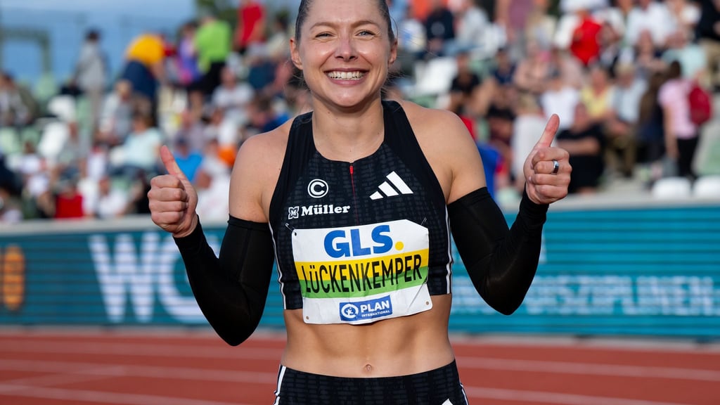 Gina Lückenkemper war über die 100 Meter nicht zu schlagen.