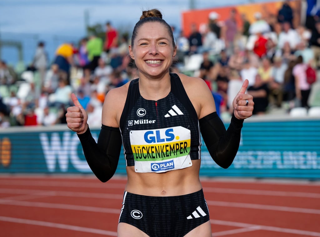Gina Lückenkemper war über die 100 Meter nicht zu schlagen.