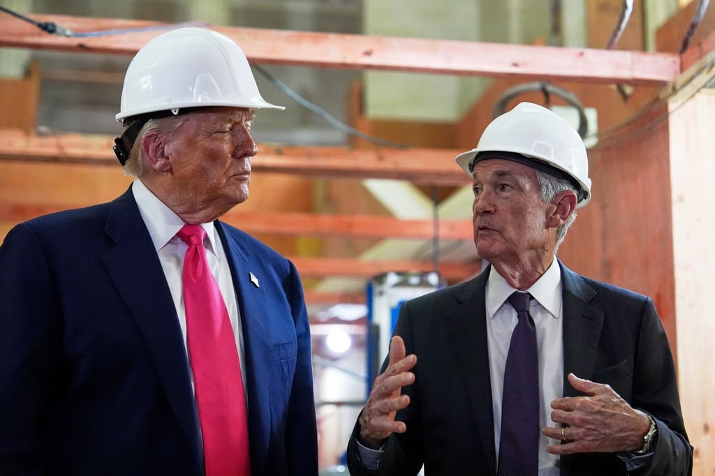 US-Präsident Trump betrachtet Notenbank-Chef Powell schon länger als Ärgernis. (Archivbild)