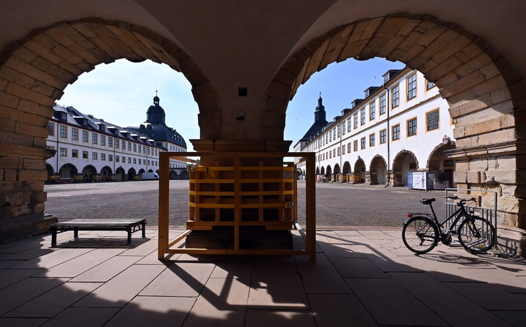 Die Schloss-Sanierung in Gotha bleibt eine Daueraufgabe. (Archivbild)