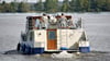 Mit dem Hausboot „Kormoran“ gemütlich über die Mecklenburger Seenplatte. 