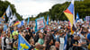 Hunderte Menschen aus der „Querdenken“-Bewegung sind zu einer Demo in Berlin gekommen.