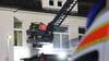 Brand in Pflegeheim in Quedlinburg: Eine Person musste mit der Drehleiter aus dem Gebäude geholt werden. 