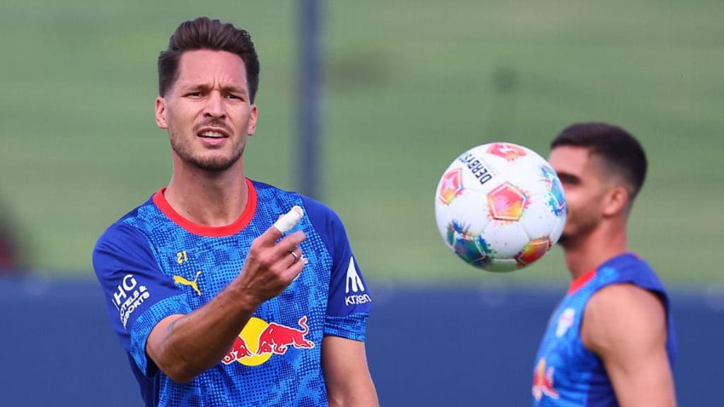 Janis Blaswich steht vor einem Wechsel von RB Leipzig zu Bayer Leverkusen.