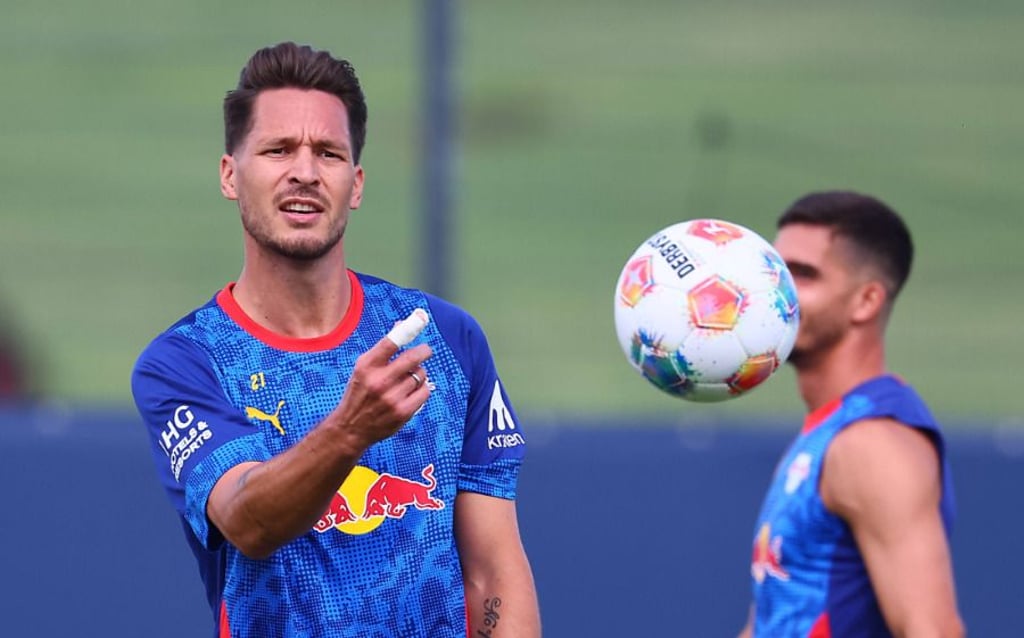 Janis Blaswich steht vor einem Wechsel von RB Leipzig zu Bayer Leverkusen.