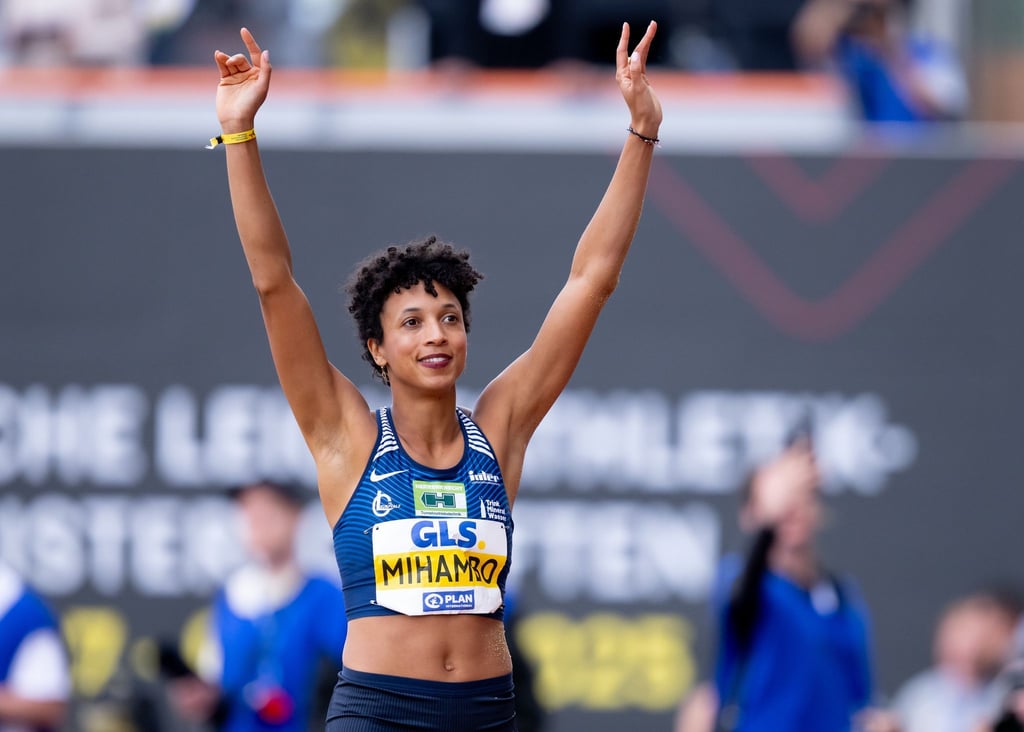 Malaika Mihambo durfte nach kurzer Zitterpartie zu Beginn des Wettkampfs jubeln.