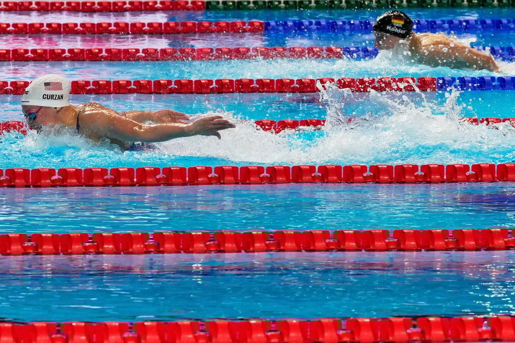Angelina Köhler ist mit der Lagen-Staffel über 4x100 Meter ins WM-Finale eingezogen.