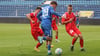 Pascal Schmedemann (r.) glänzt bisher in der Defensive des HFC. 
