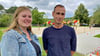 Vanessa Flade wird die Nachfolge von Franz Melcher als Leiterin der Kita "Gänseblümchen" in Hohenwarthe antreten.  Mit dem neuen Spielplatz (im Hintergrund) bietet die Einrichtung gute Vorraussetzungen für das kommende Kita-Jahr.