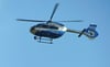Am Freitag suchte auch ein Polizeihubschrauber das Gebiet rund um Brücken/Hackpfüffel in der Verbandsgemeinde Goldene Aue ab, um den vermissten Eric zu finden.