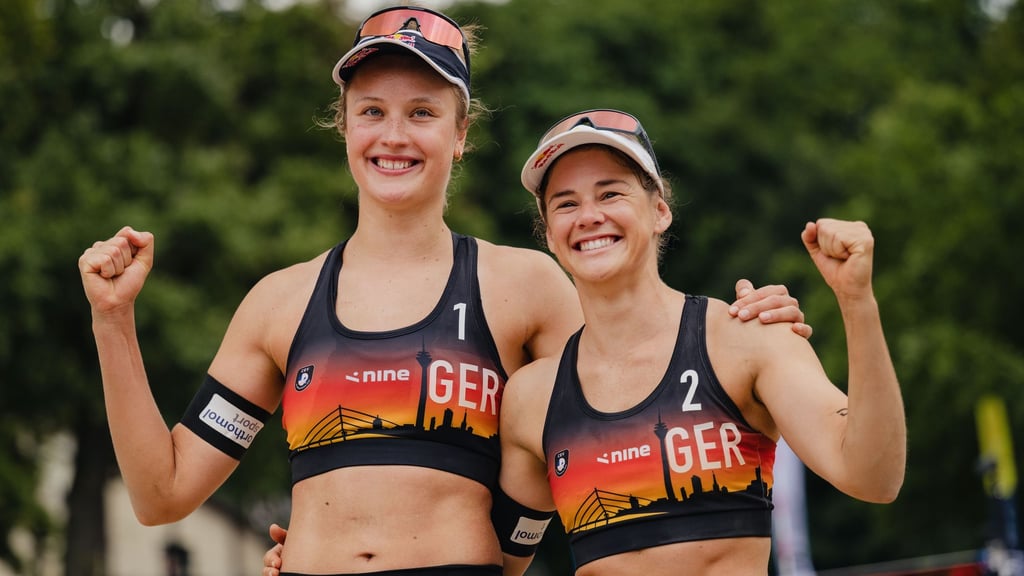 EM-Titel verloren, Bronze gewonnen: Svenja Müller (l) und Cinja Tillmann