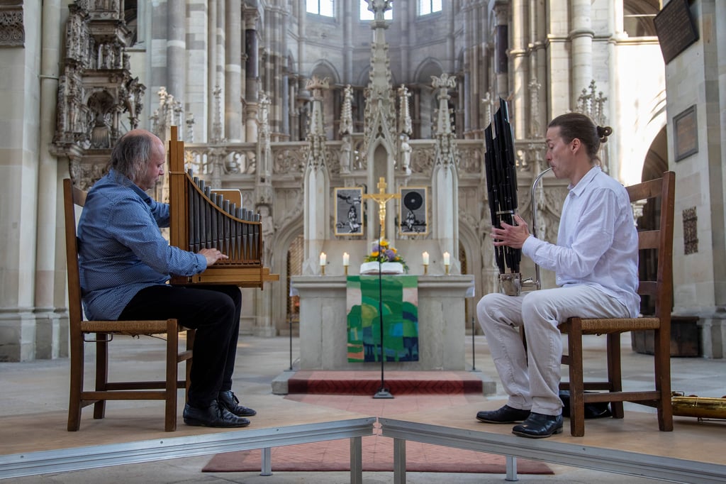 Gert Anklam und Volker Jaekel gastieren im Magdeburger Dom.