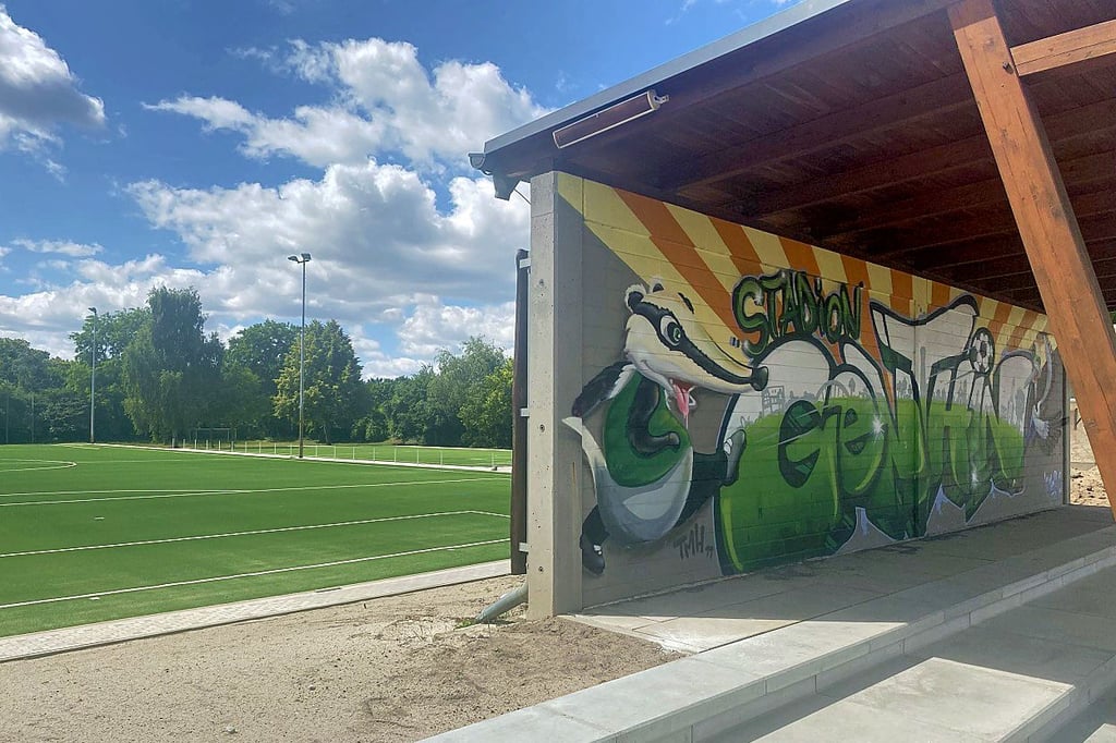 Der Kunstrasenplatz ist inzwischen wieder freigegeben.