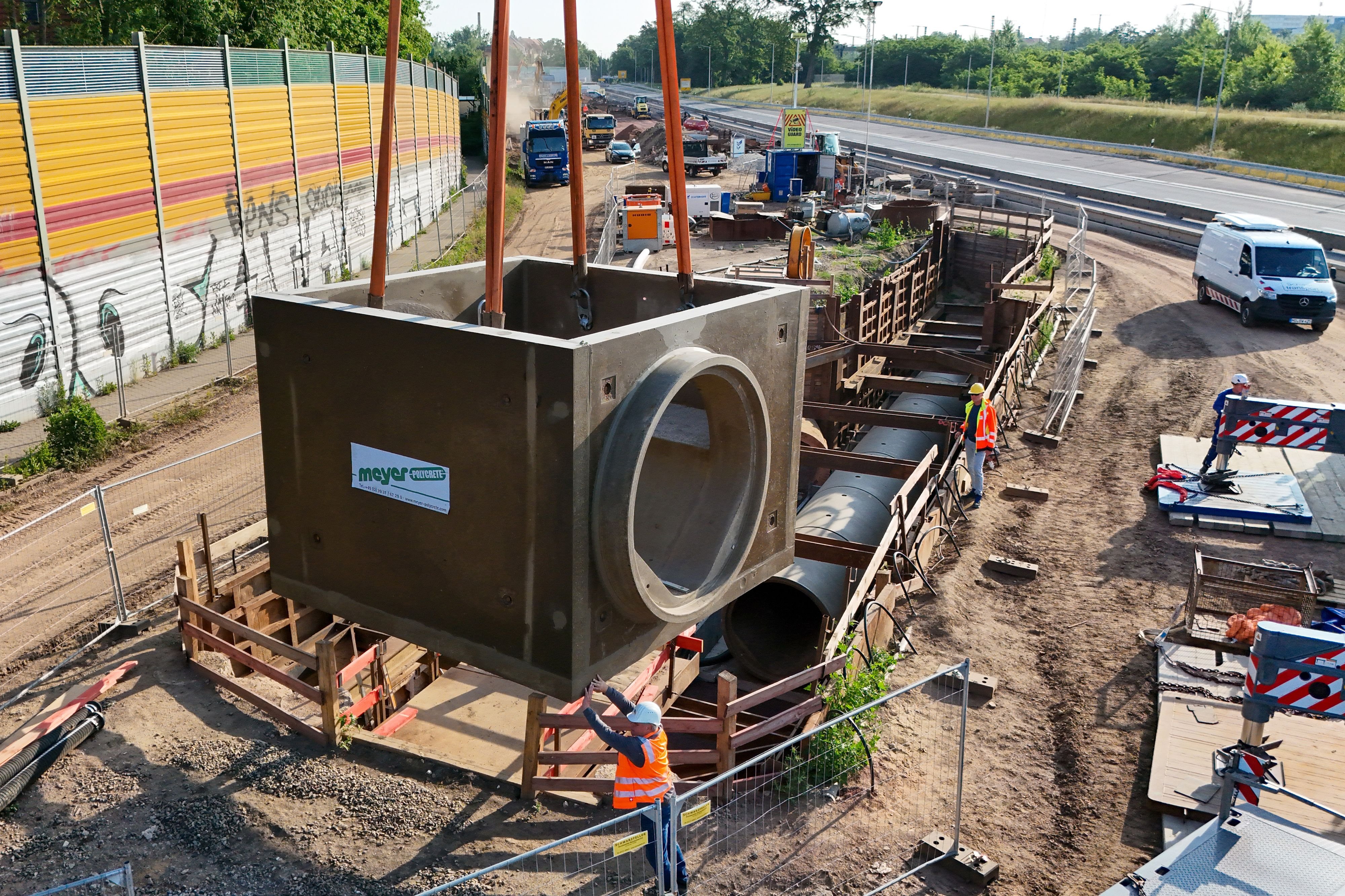 Arbeiten für neue MVB-Straßenbahntrasse: So steht es um die Ringbaustelle der Magdeburger Verkehrsbetriebe