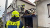 Einsatzkräfte löschten am Montagmorgen einen Garagenbrand in Leuna.