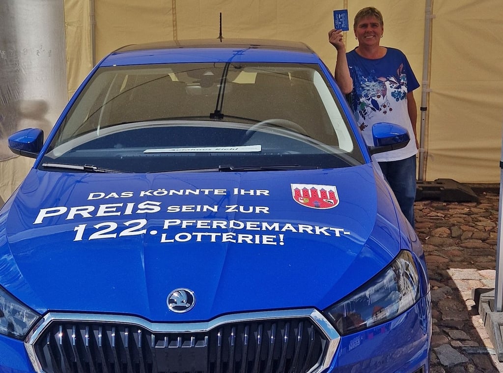 Das ist der Hauptpreis in diesem Jahr bei der Zerbster Pferdemarktlotterie.