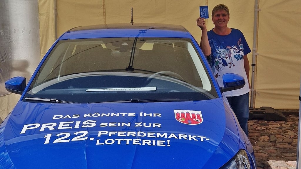 Das ist der Hauptpreis in diesem Jahr bei der Zerbster Pferdemarktlotterie.