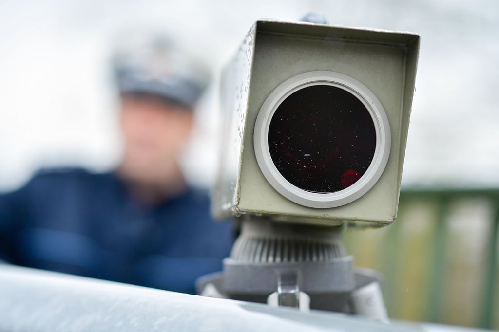 Die Brandenburger Polizei geht in dieser Woche verstärkt gegen Raser vor. (Archivbild)