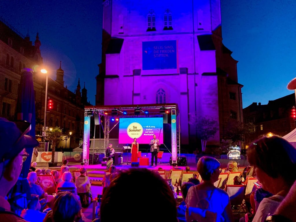 Bereits im vergangenen Jahr zauberte die Kulturreihe sommerliches Flair auf den halleschen Markt.