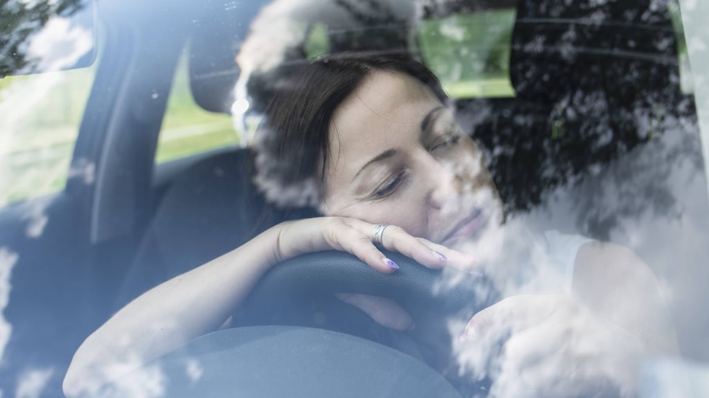 Eine 73-Jährige schlief in Gutenswegen am Steuer ein und verlor die Kontrolle über ihr Auto.