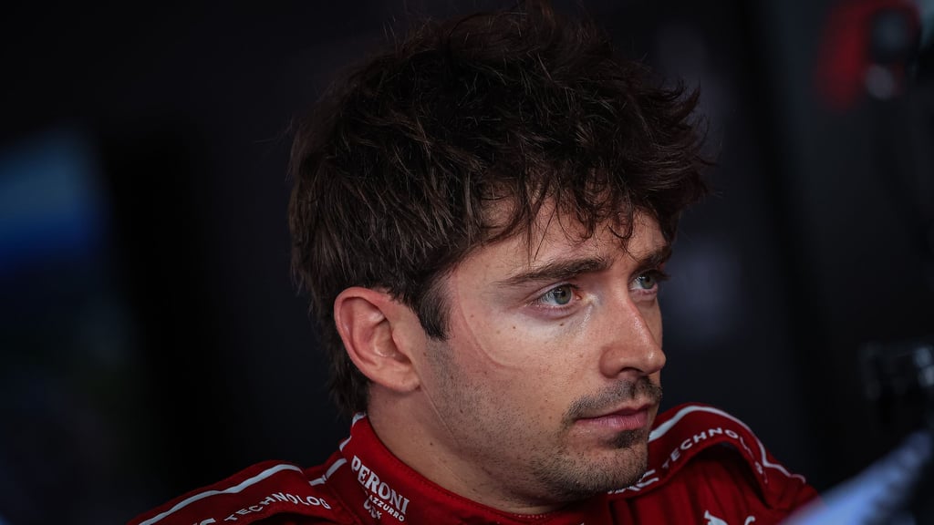 Charles Leclercs Sieghoffnung in Ungarn platzte spät.