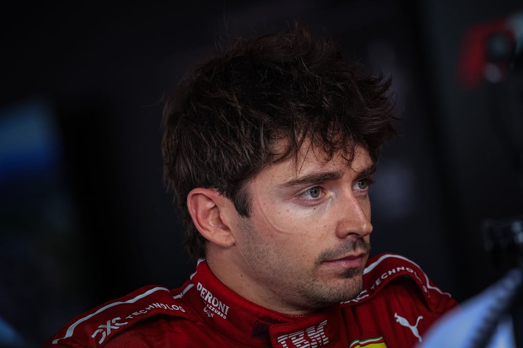 Charles Leclercs Sieghoffnung in Ungarn platzte spät.