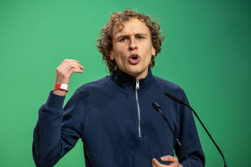Nach Saskia Ludwigs Reise verlangt Grüne-Jugend-Chef Jakob Blasel Konsequenzen. (Archivbild)