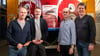 Da waren Keimzeit noch zuversichtlich: Norbert Leisegang, Andreas Sperling, Hartmut Leisegang Keimzeit und Manager Dirk Tscherner  (v.l.n.r.) hatten den Zug schon letztes Jahr ins Herz geschlossen.