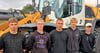 Die fünf neuen Azubis von Buchheister. Von links: Marlon Fürstenberg, Julien Gehrmann, Jannes Sünder, Benjamin Regenberg, Julius Gralow.