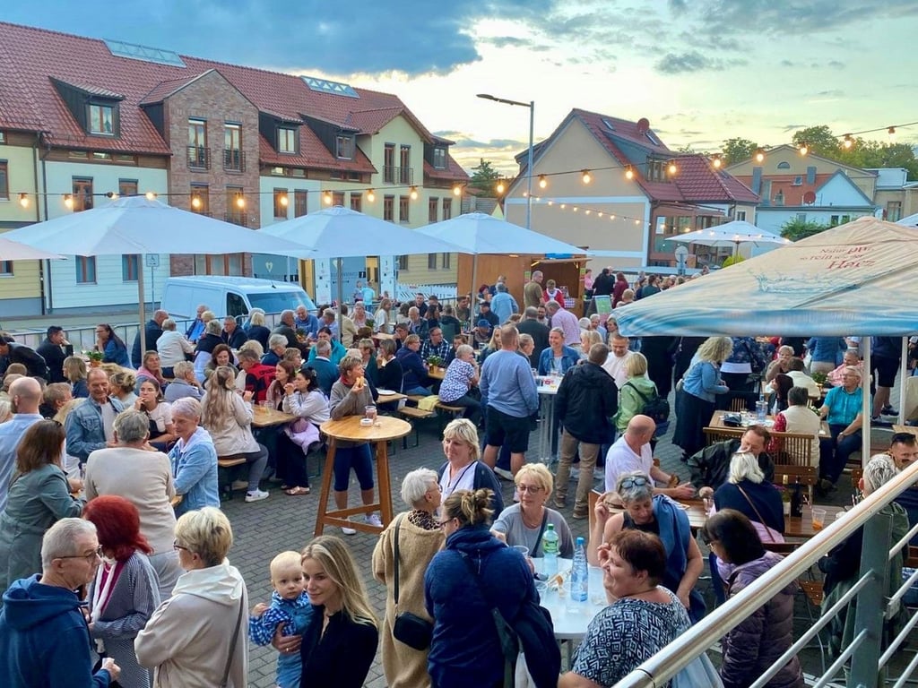Die blauen Wolken haben die Burger Innestadt verschohnt.