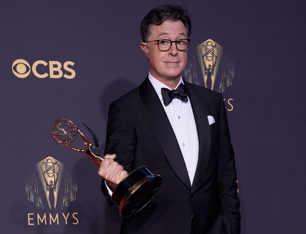 Wenige Wochen, nachdem das Ende der Late-Night-Show des Satirikers Stephen Colbert angekündigt wurde, gibt es Medienberichte über eine neue, aber fiktionale Rolle Colberts als Talkshow-Moderator. (Archivbild)