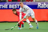 Der Köthener Hannes Müller (v.) ist inzwischen Führungsspieler bei den deutschen Hockey-Männern. 