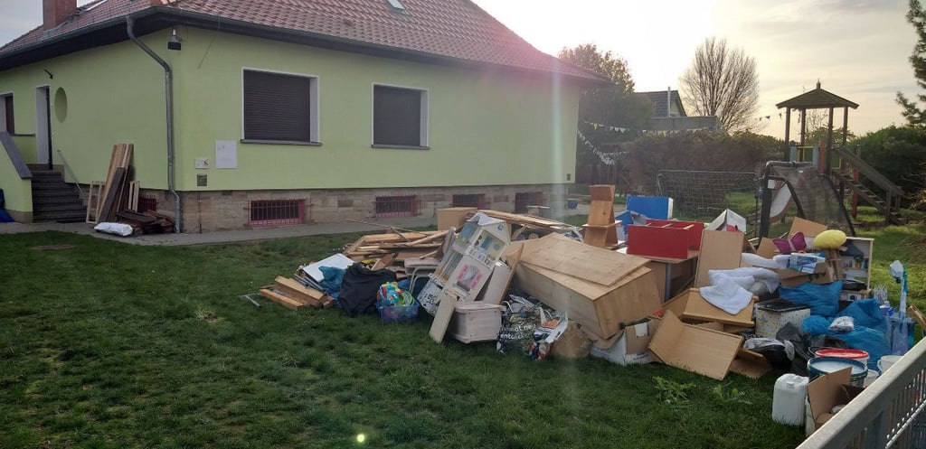 2022 gab es einen Wasserschaden an der Magdeburger Kita „Haus Siebenpunkt“. Seitdem gab es Pläne, aber nie eine Nachnutzung.