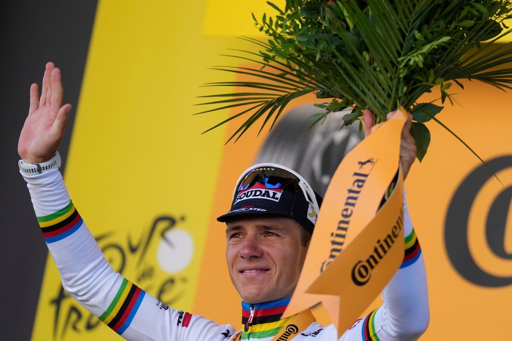 Wechsel zu Red Bull: Remco Evenepoel will noch öfter bei der Tour jubeln.