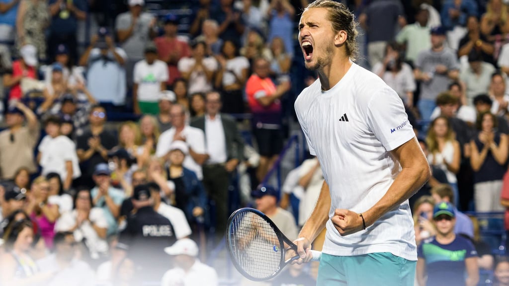 Alexander Zverev steht im Halbfinale beim ATP-Turnier in Toronto.
