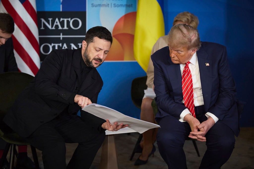 Die Beziehungen zwischen dem ukrainischen Präsidenten Wolodymyr Selenskyj und US-Präsident Donald Trump sind nicht immer leicht gewesen. In einem Telefonat haben sie nun ihre Positionen zu Russland abgestimmt. (Archivbild)