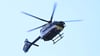Nach dem Verschwinden einer 77-Jährigen aus einem Pflegeheim in Stecklenberg (Harz) war ein Polizei-Hubschrauber im Einsatz. 